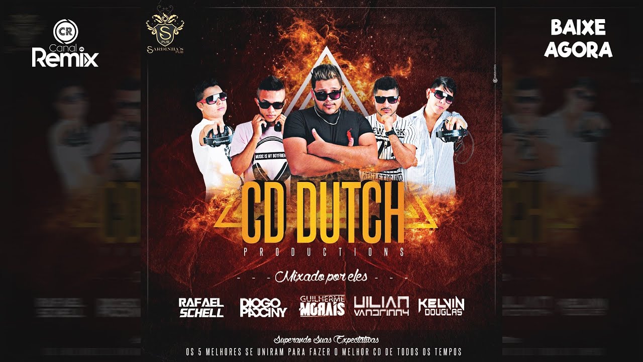 CD Dutch Productions Vol.1 (Quinteto DJ'S) BAIXE AGORA