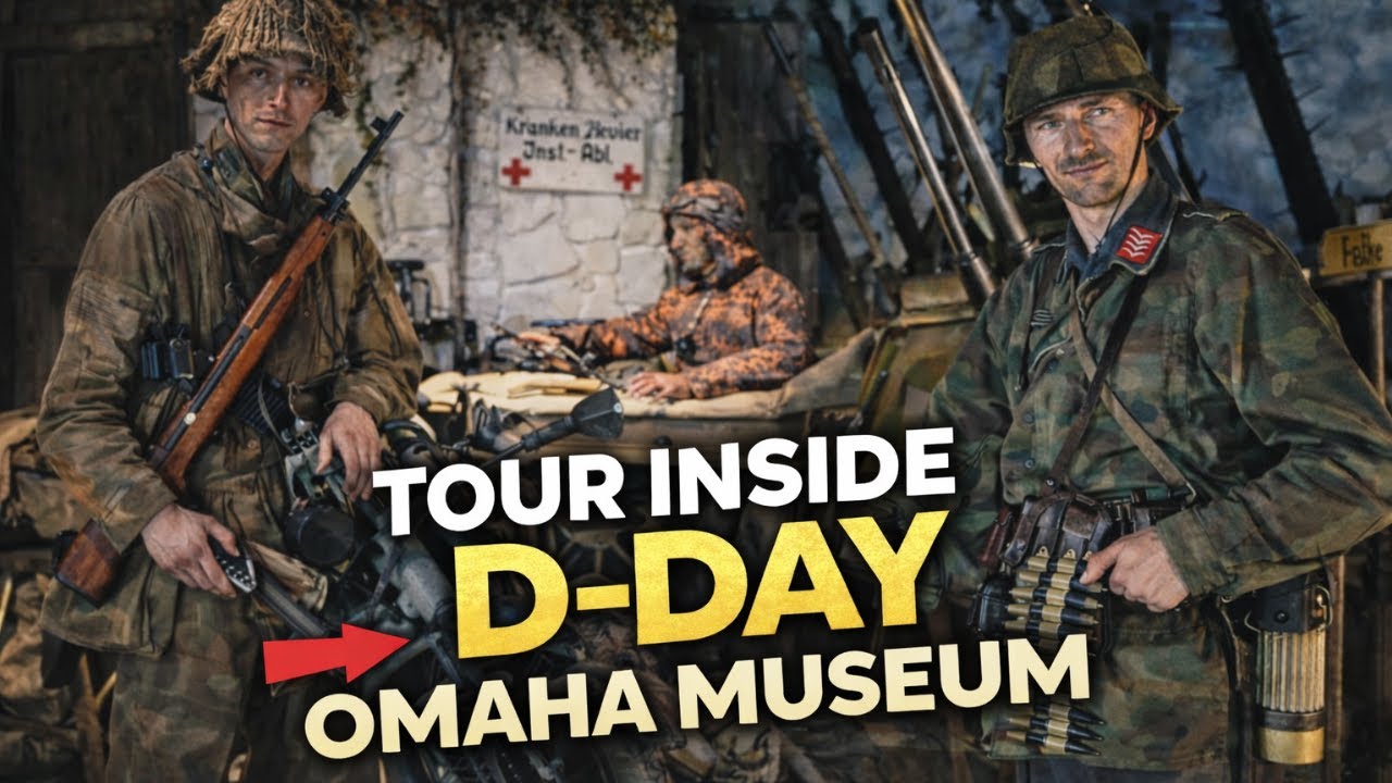 Explore the MUSEUM D-DAY OMAHA | WWII in Normandy (TOUR)