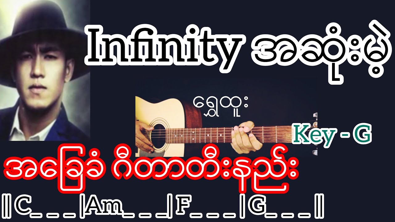 Infinity အဆုံးမဲ့ - ရွှေထူး Guitar Chord ဂီတာတီးနည်း