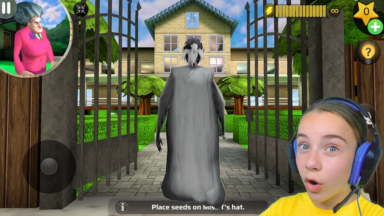 ГРЕННИ ВХОДИТ в ДОМ МИСС ТИ Злая Учительница Scary Teacher 3D