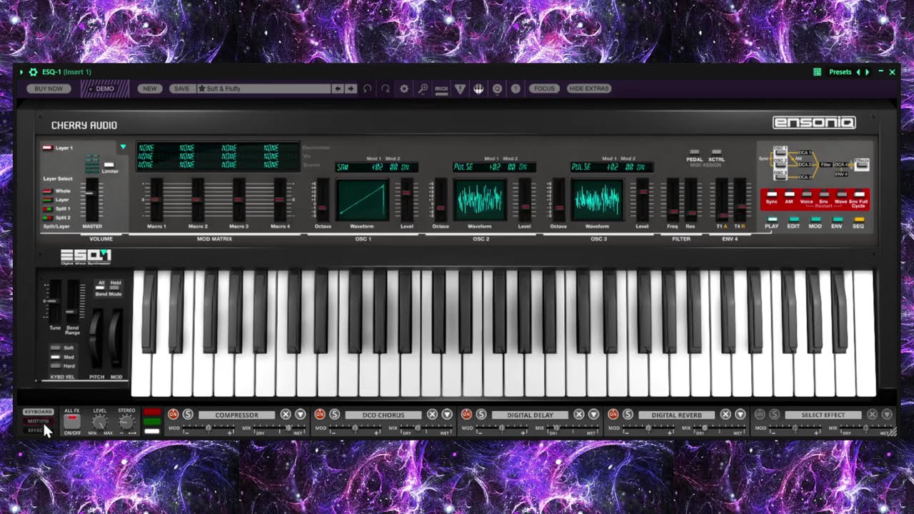 New Plugin! Cherry Audio Ensoniq ESQ-1 (Demo)