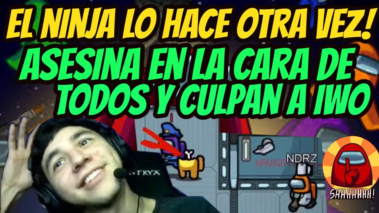MASOKU ASESINA EN LA CARA DE TODOS Y CULPAN A IWO !! | Episodio 08 en Among Us | Psyduck Dota