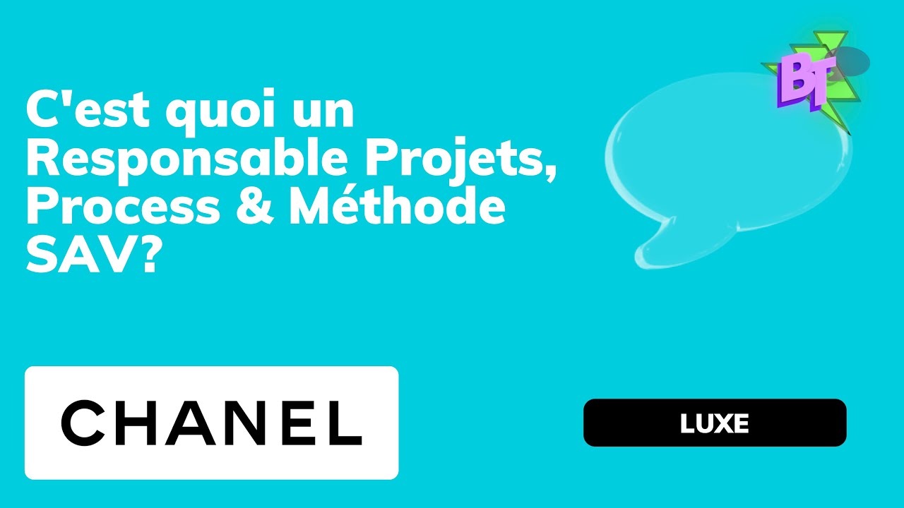 L'interview de Mathilde, Responsable Projets, Process & Méthode SAV chez CHANEL - The Big Talk