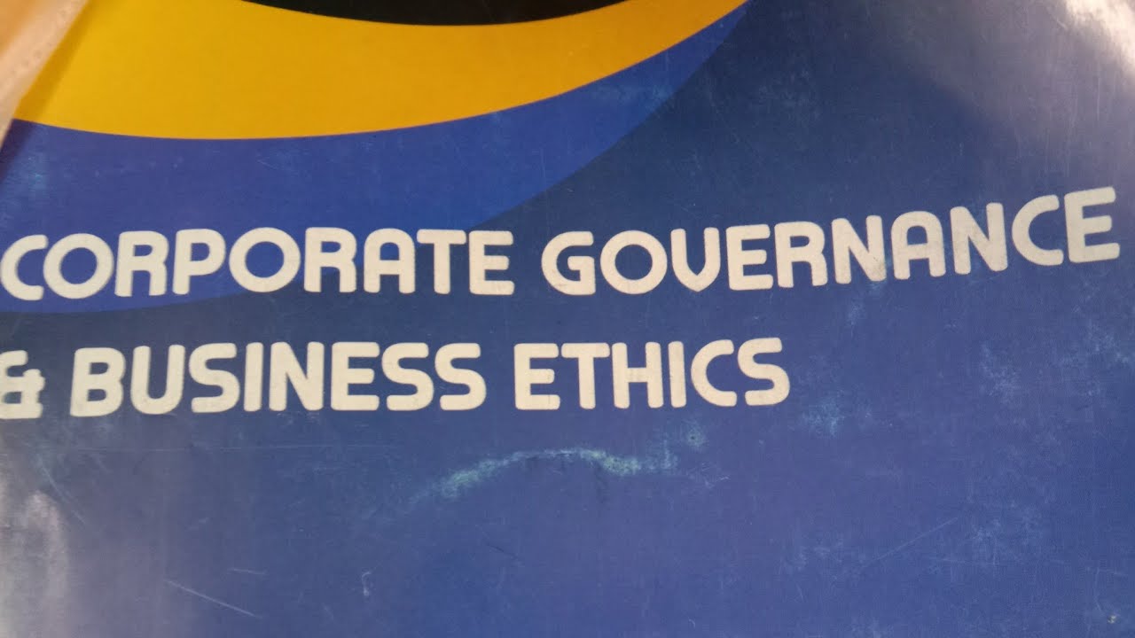 | 4th sem BBA Calicut University FYUGP corporate governance and business ethics chapter 6|