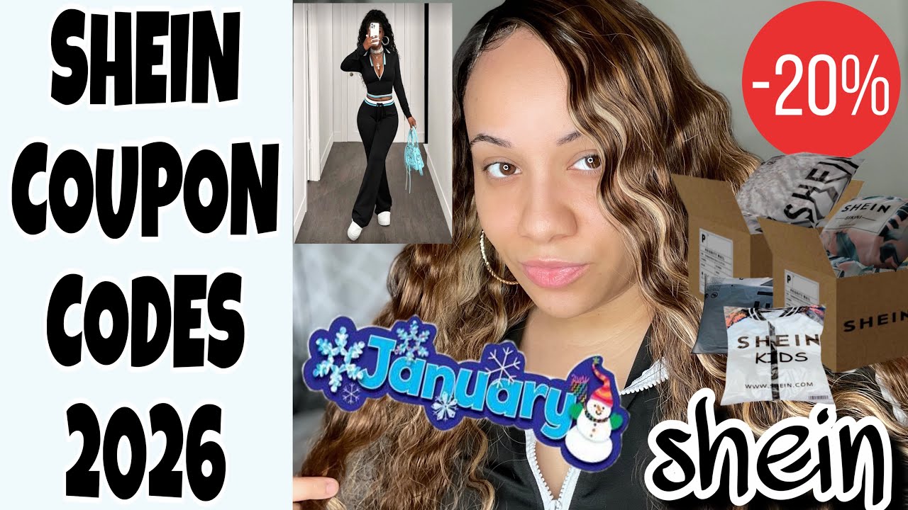 SHEIN COUPON CODES 2026 | 20 % OFF DISCOUNT CODES | ALL NEW USE THEM OR LOSE THEM ‼️