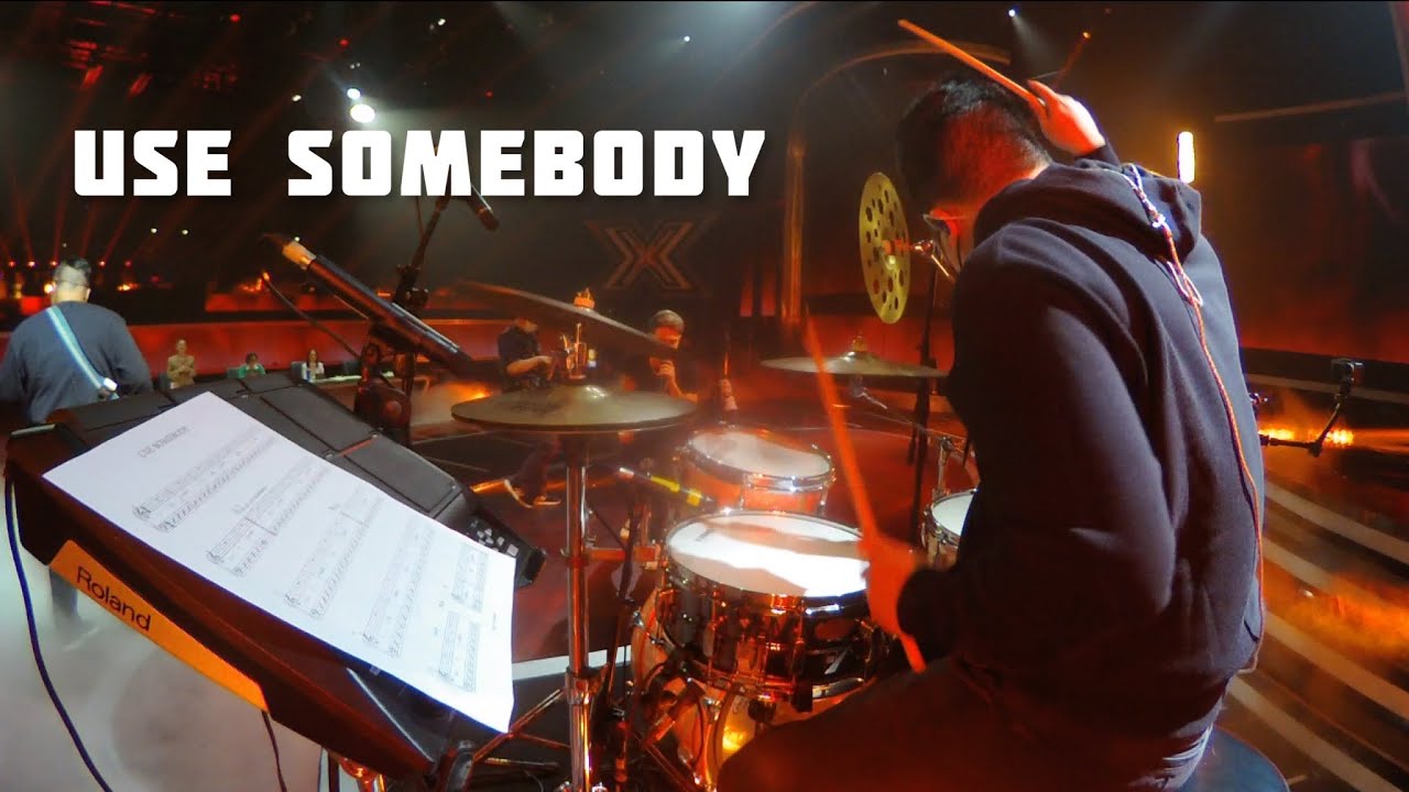 Echa Soemantri - Alvin - Use Somebody | X Factor Indonesia 2022 #ESdrumcam