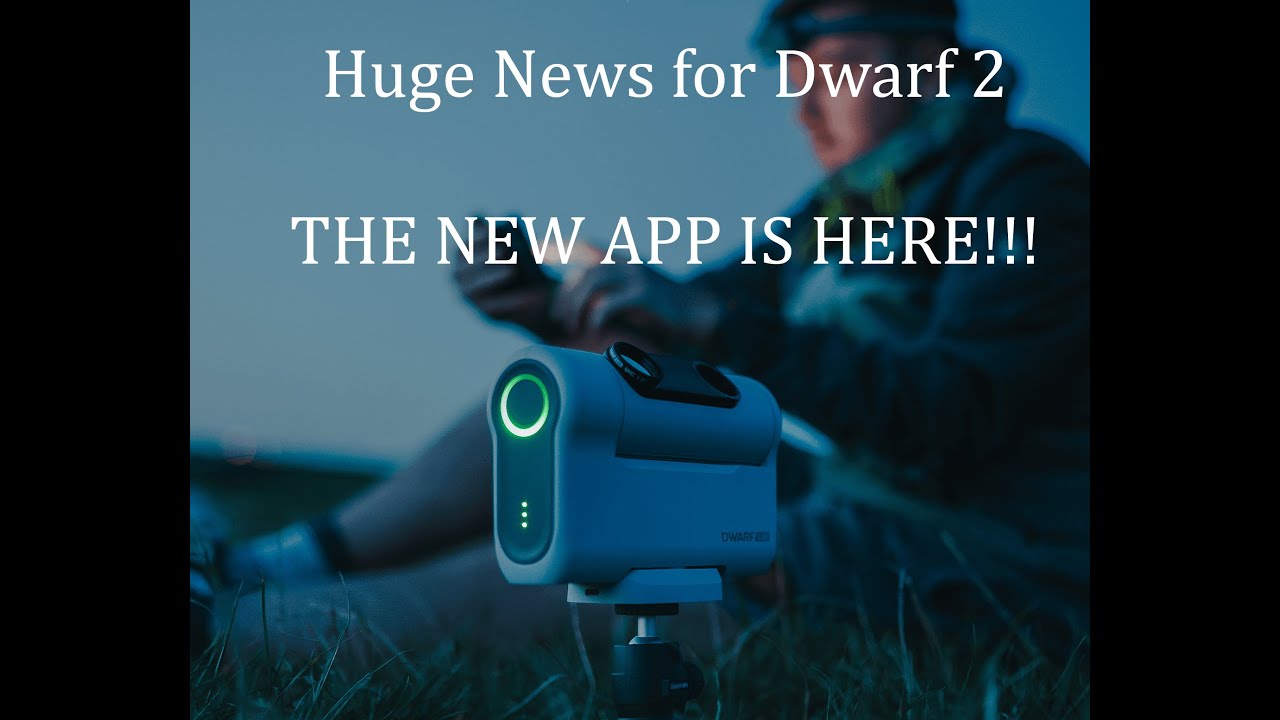 Первый взгляд на новое приложение Dwarf 2!