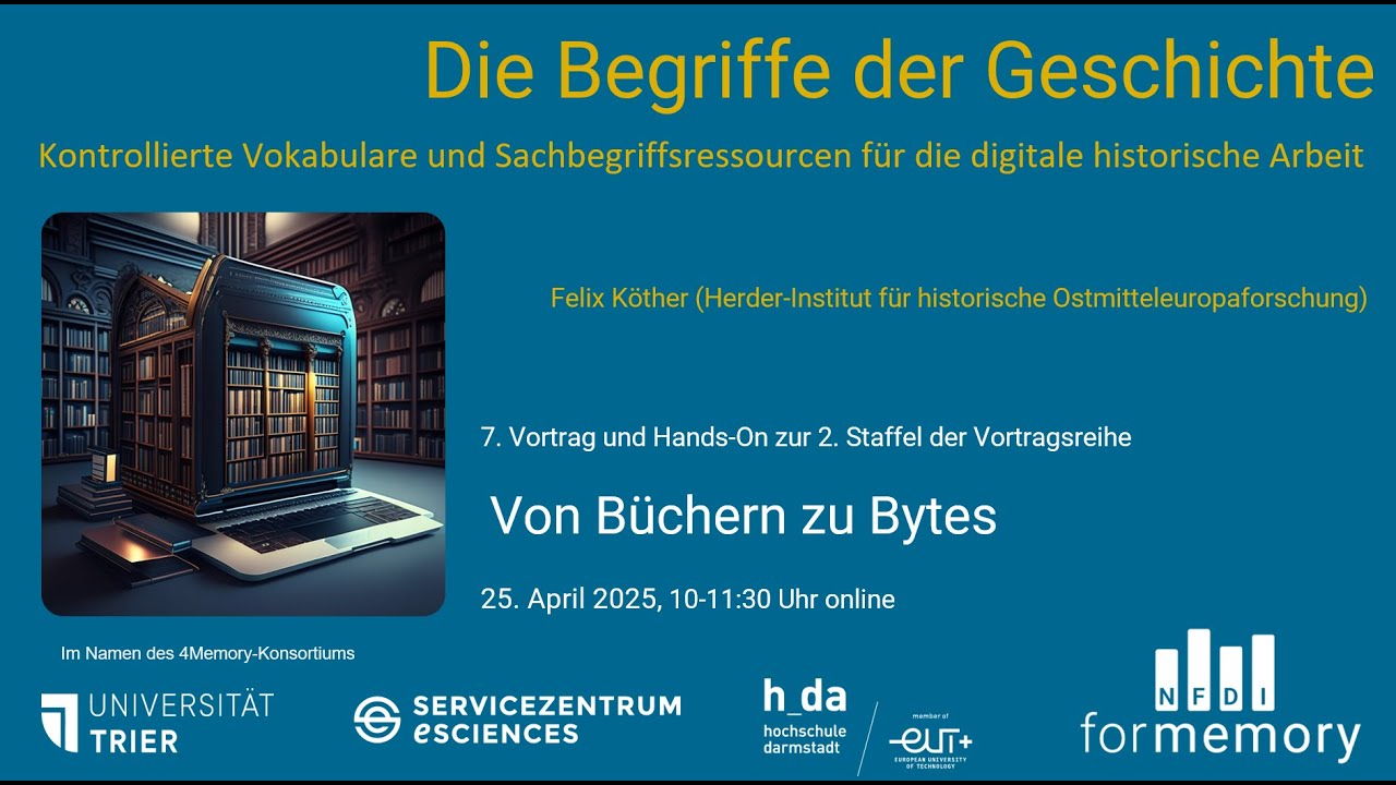 Von Büchern zu Bytes (14): Kontrollierte Vokabulare und Sachbegriffsressourcen