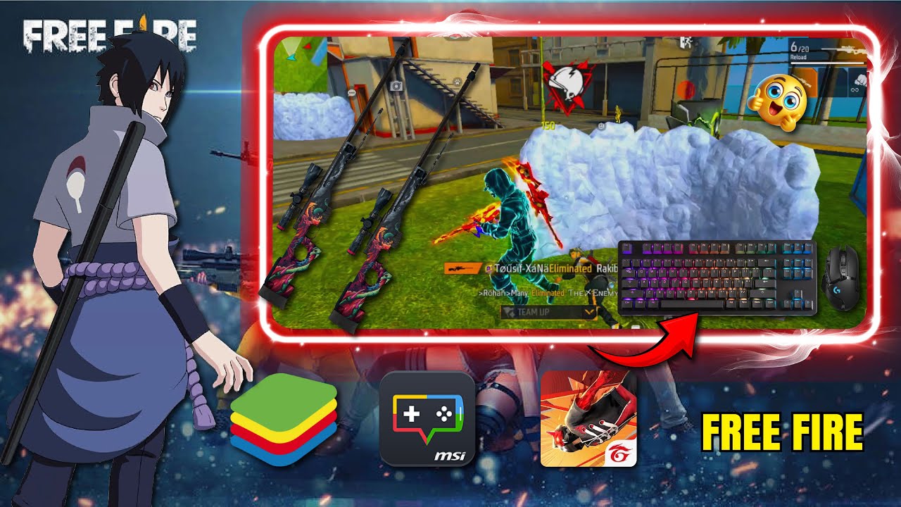Keyboard AWM Macro For  Free Fire 🔥 | Super Fast Sniper Trick PC BlueStacks | MSI 2026