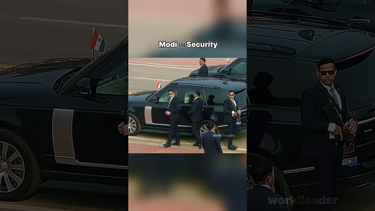 Inside Modi's  Security 🔥 Bodyguard Tactics EXPOSED!👀💥