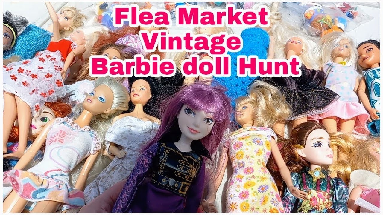 Flea Market Vintage Barbie doll Hunt
