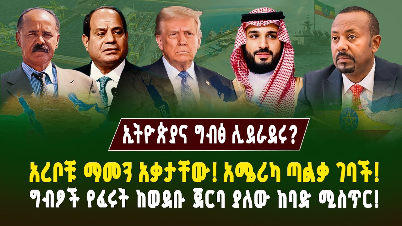ኢትዮጵያ የባህር በሩን ብታገኝ ምን ይፈጠራል? አሜሪካ ኢትዮጵያና ግብፅን ልታደራድር? | ገበያ ፖድካስት | Ethiopia and Egypt live |Assab 