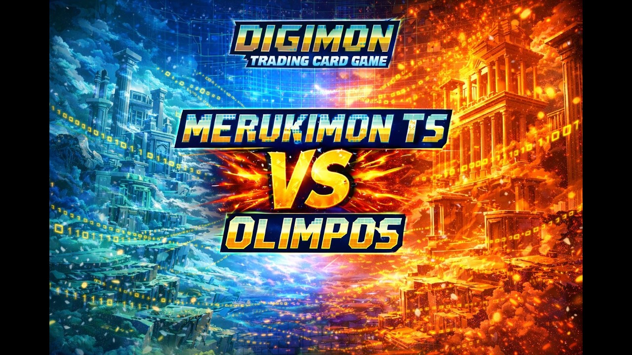Digimon TCG Ex11/BT24 - Merukimon TS vs Olimpos