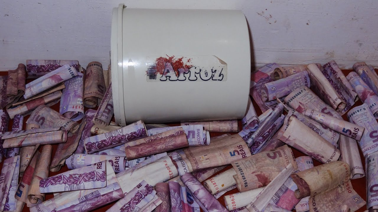 Juntei só notas de 5 reais e o resultado SURPREENDEU!
