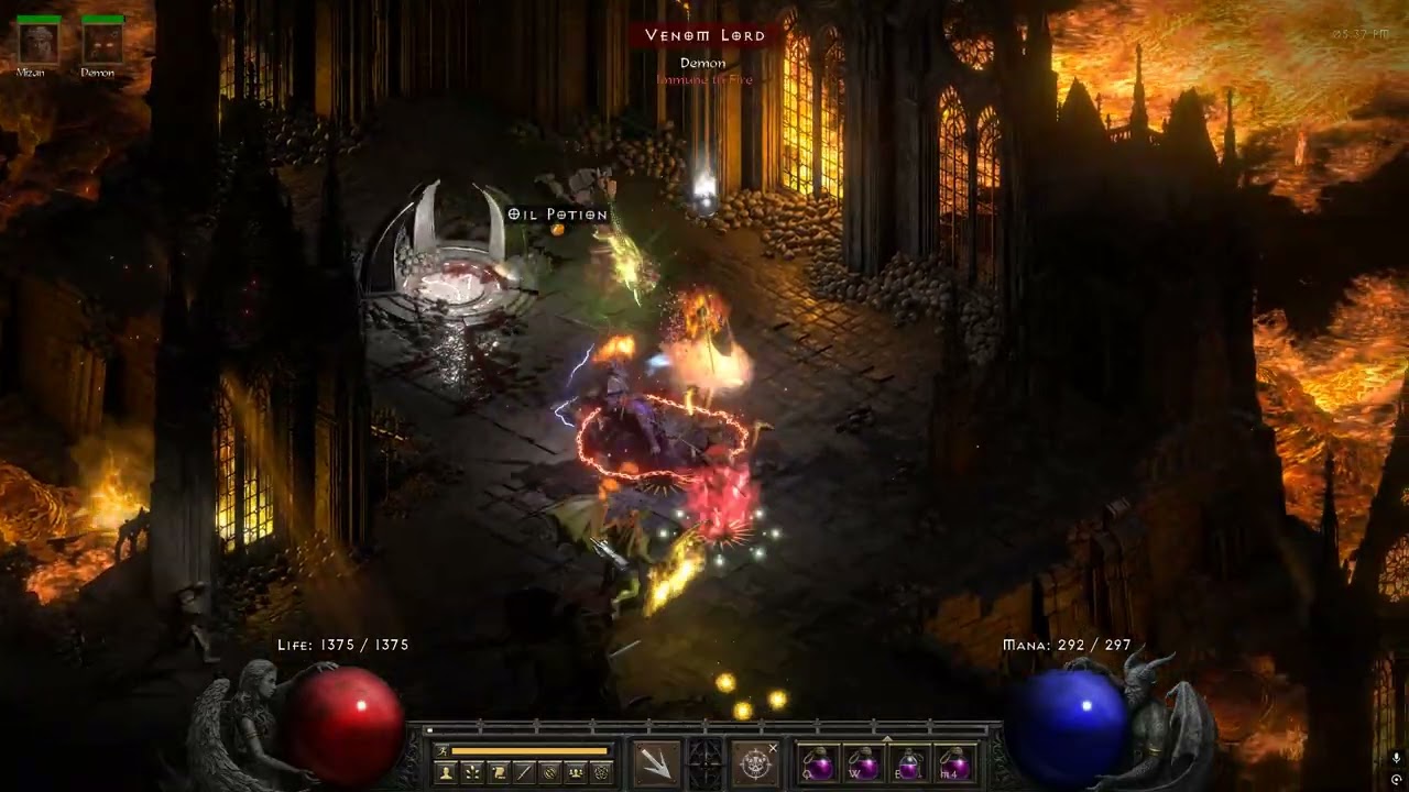 [D2R S13] DAY2 - Echoing Strike Warlock CS showcase
