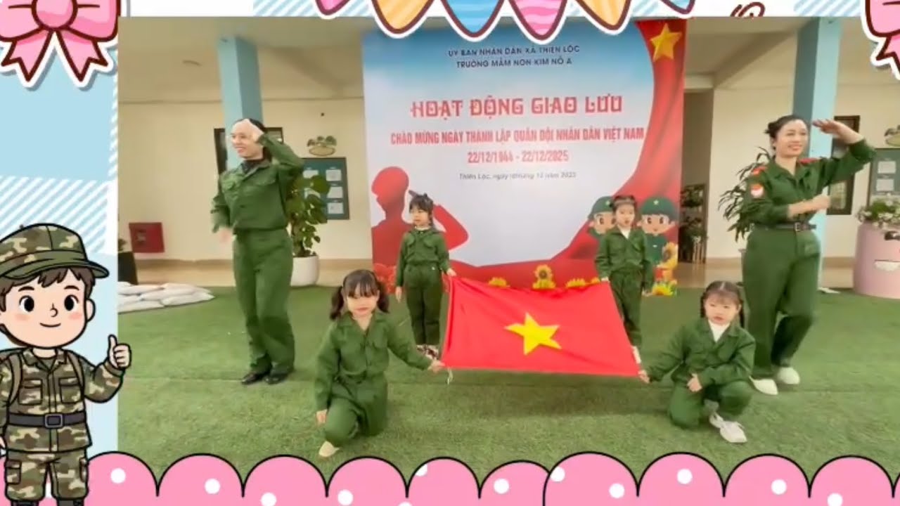 chúng Ta là Chiến sĩ - Chiến Sĩ Tí Hon #mamnon #tihon #nhacthieunhi 