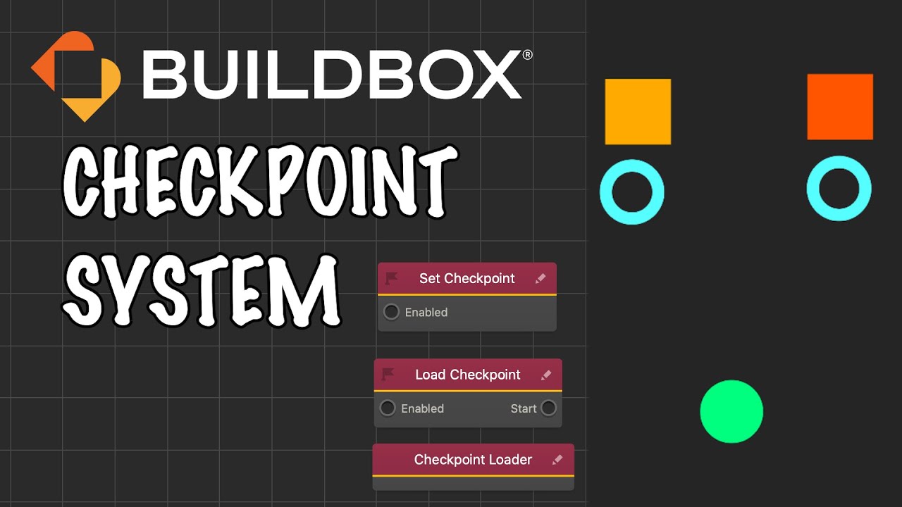 Buildbox 3 Simple Checkpoint System and How to Go from Room to Room for RPG Style Game