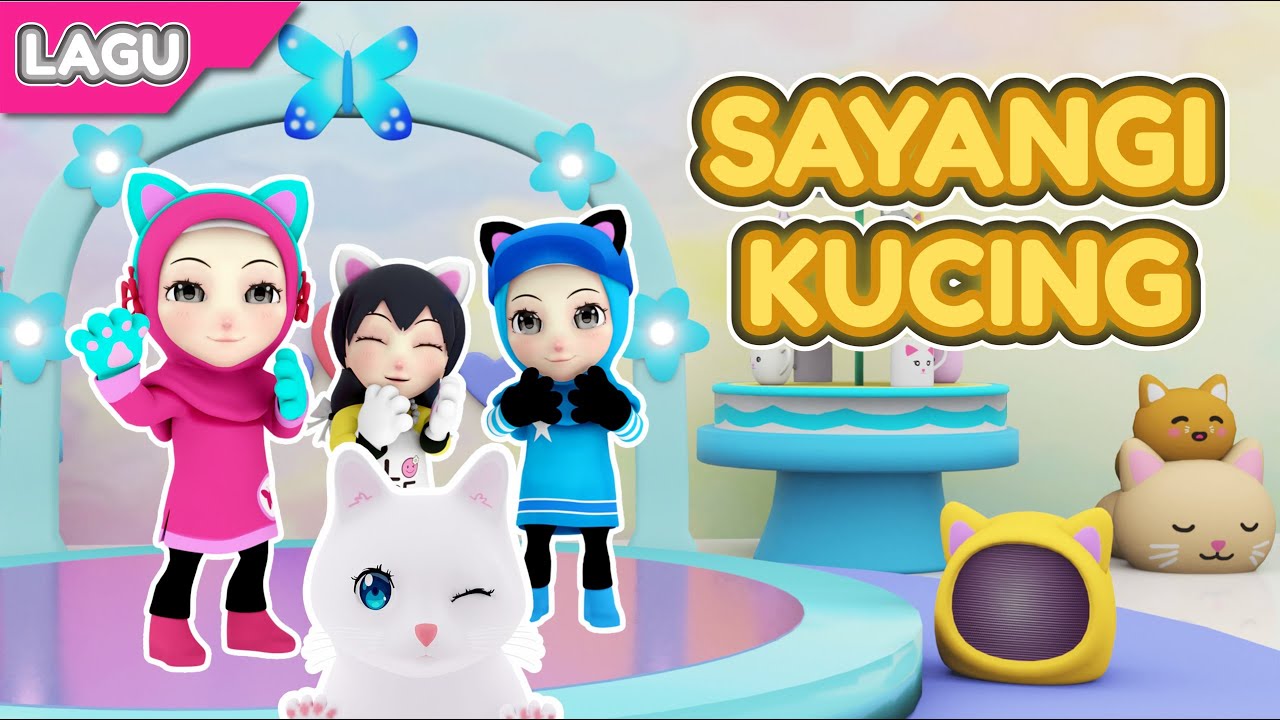 Sayangi Kucing | Lagu Kanak Kanak Jana Wada Zaza