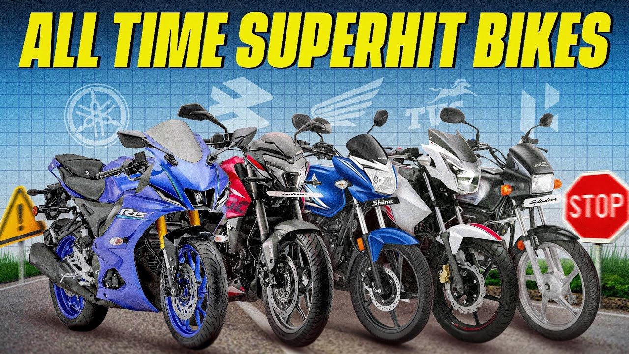 Top 20 All Time Superhit Bikes In India | Full History | Details | YA
