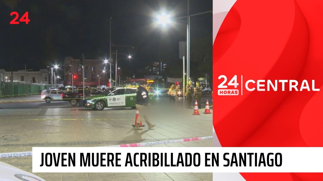 Joven muere acribillado en Santiago