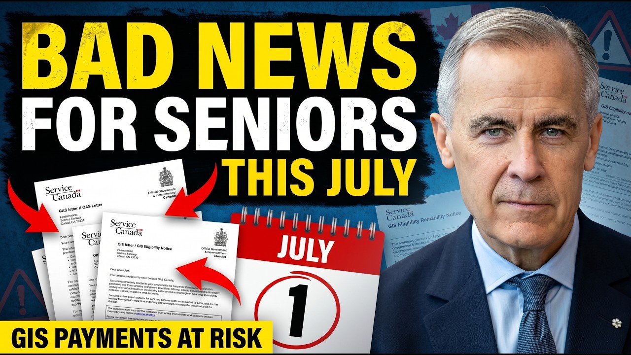 🚨 BAD NEWS FOR CANADIAN SENIORS THIS JULY &mdash; Thousands Could LOSE Their GIS