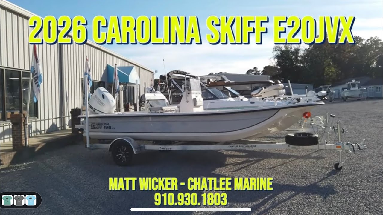 Обзор лодки CAROLINA SKIFF E20JVX 2026 года! Лодка на любой бюджет!! До 30 тысяч!!! Самая низкая ...
