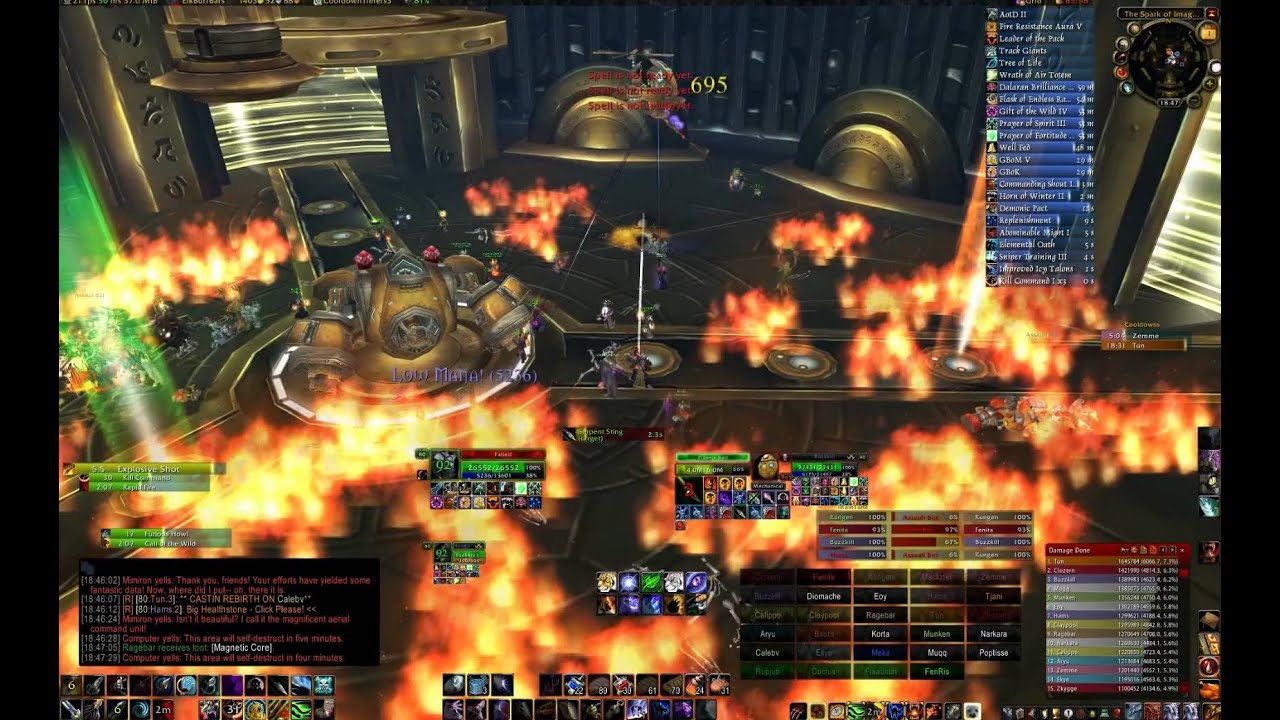 Ensidia Vs Mimiron Hardmode World First