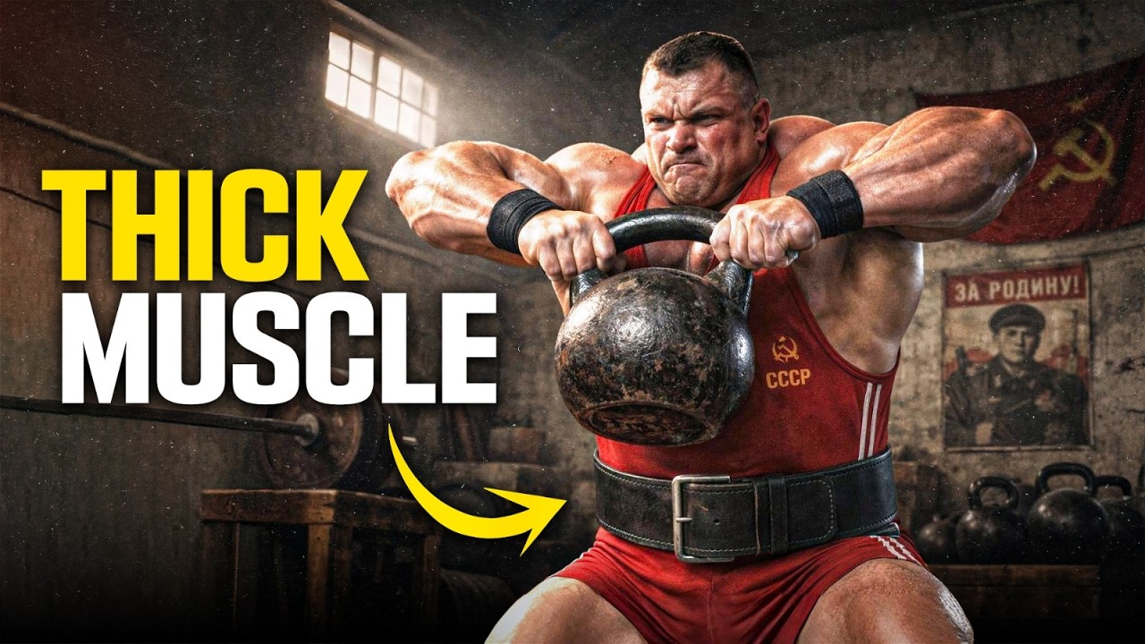 The Forgotten Soviet Exercise for ULTIMATE Muscle | High Pull