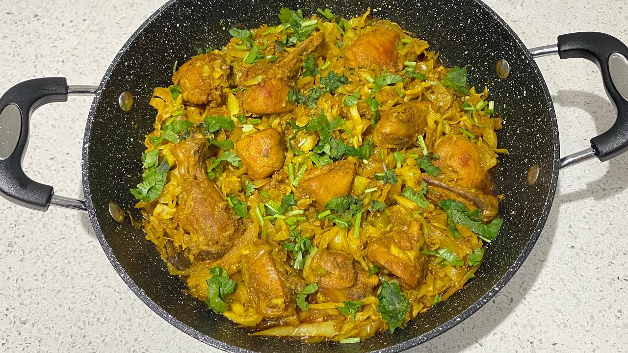 Badhakopi diye murgi recipe / Chicken with cabbage / Sylheti Recipe