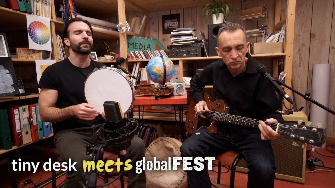 Justin Adams and Mauro Durante: Tiny Desk Meets globalFEST 2023
