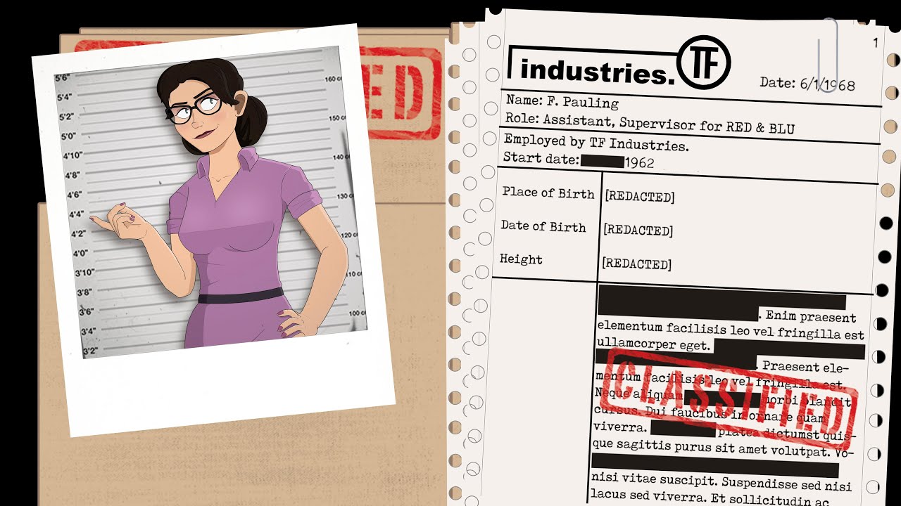 TF2: Полная история мисс Полинг