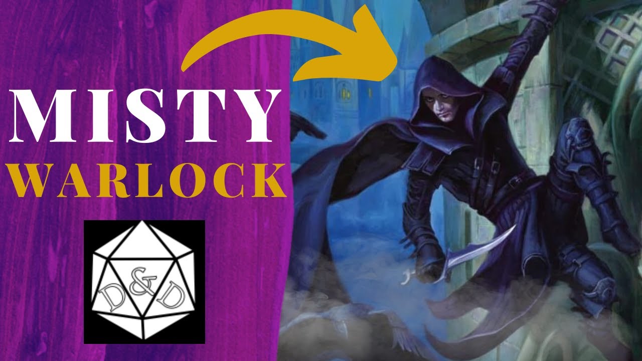 The Misty Warlock: Ravens, Mystery, and Illusion | D&D 5e Character Build