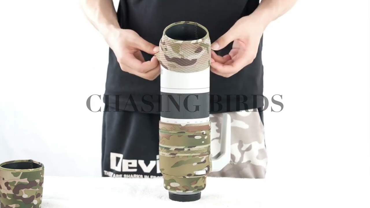 🎯 CHASING BIRDS | Lens Coat Installation for CANON RF 200-800mm  | All-New Ver. 4 🎯