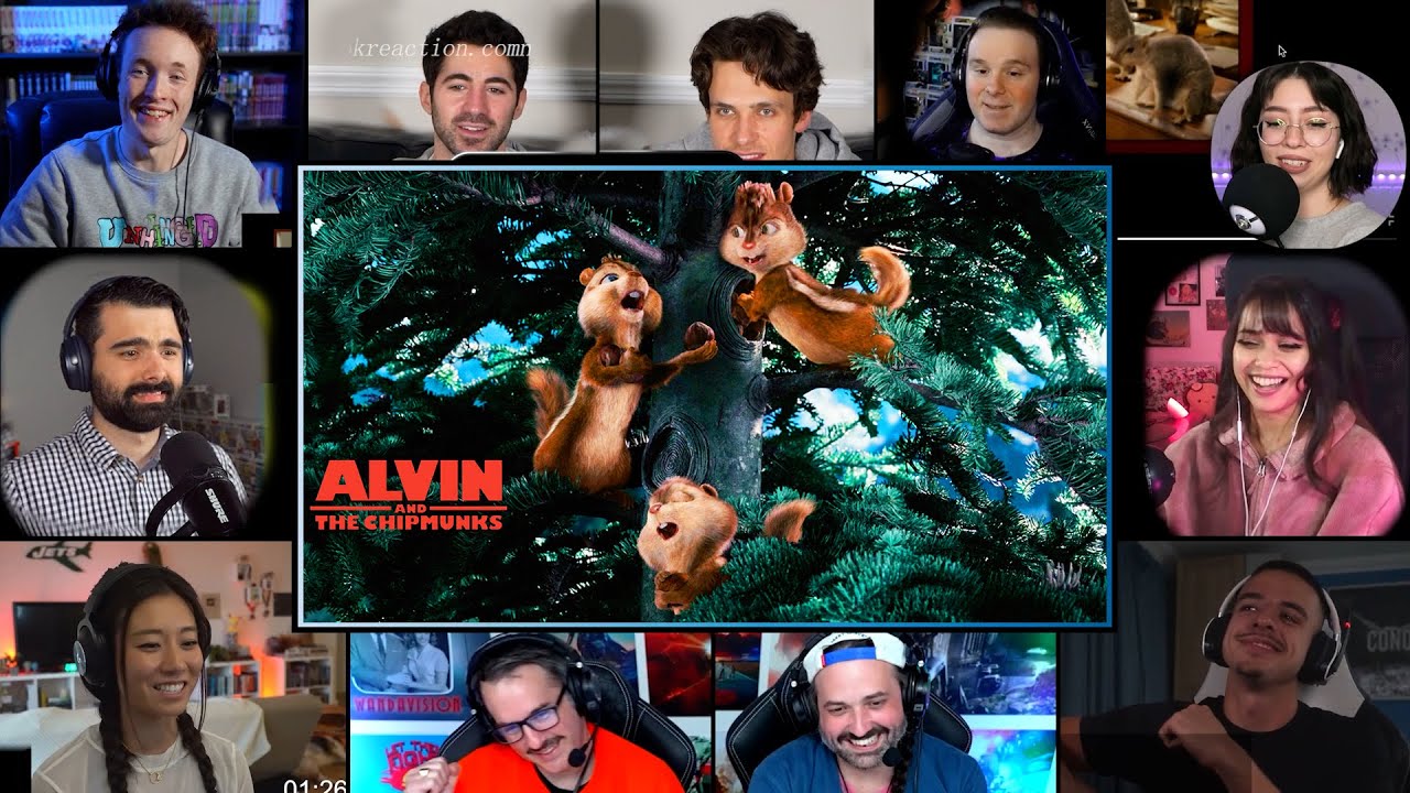 Bad Day Scene | Alvin and the Chipmunks (2007) Reaction Mashup