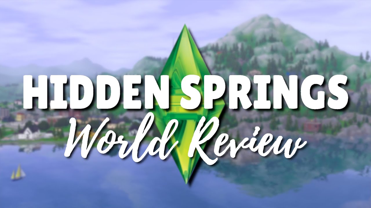 Hidden Springs - World Review 🌎 Sims 3 Store Welten | #WorldWednesday