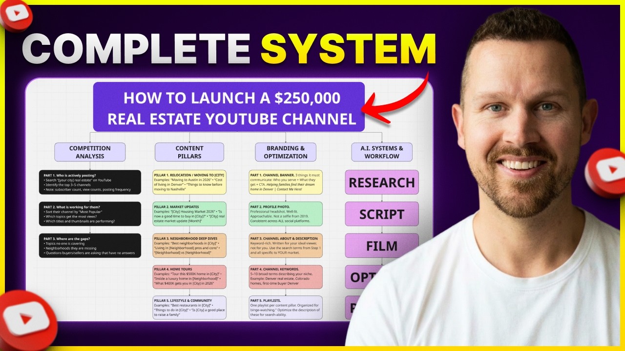 How to Create a Real Estate YouTube Channel (That Makes $100K in 12 Months)