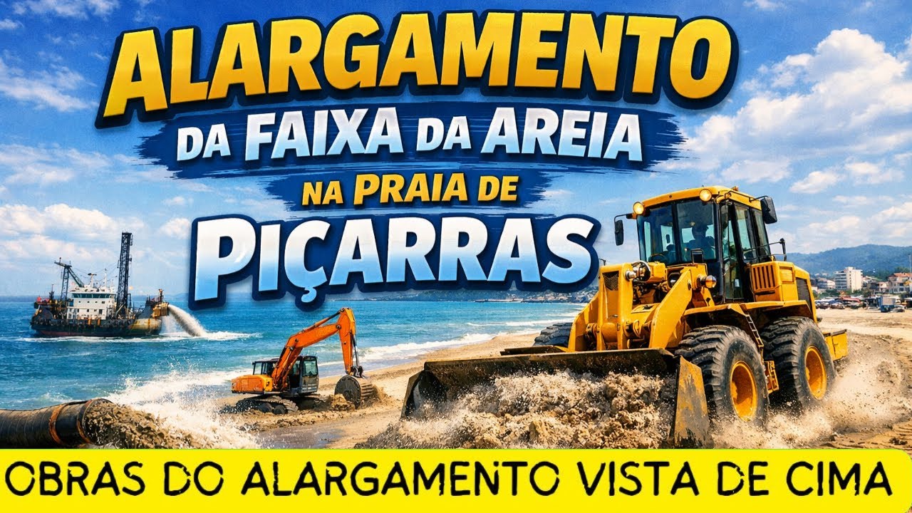 ALARGAMENTO DA FAIXA DE AREIA DE BALNEARIO PIÇARRAS