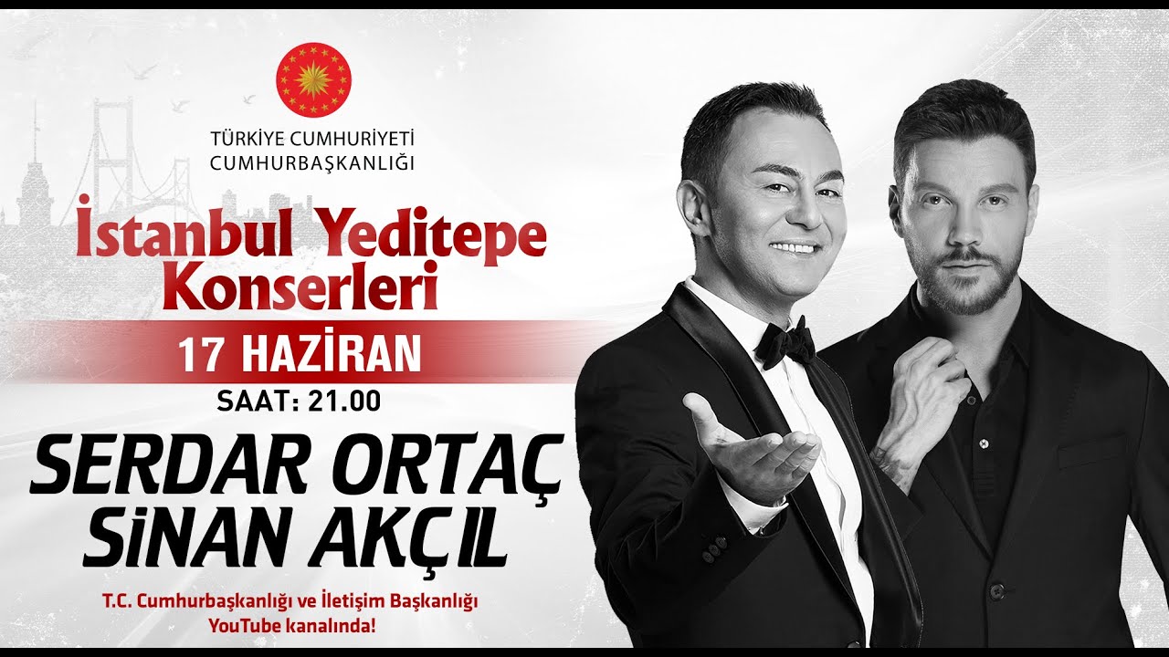 İstanbul Yeditepe Konserleri - Serdar Ortaç / Sinan Akçıl