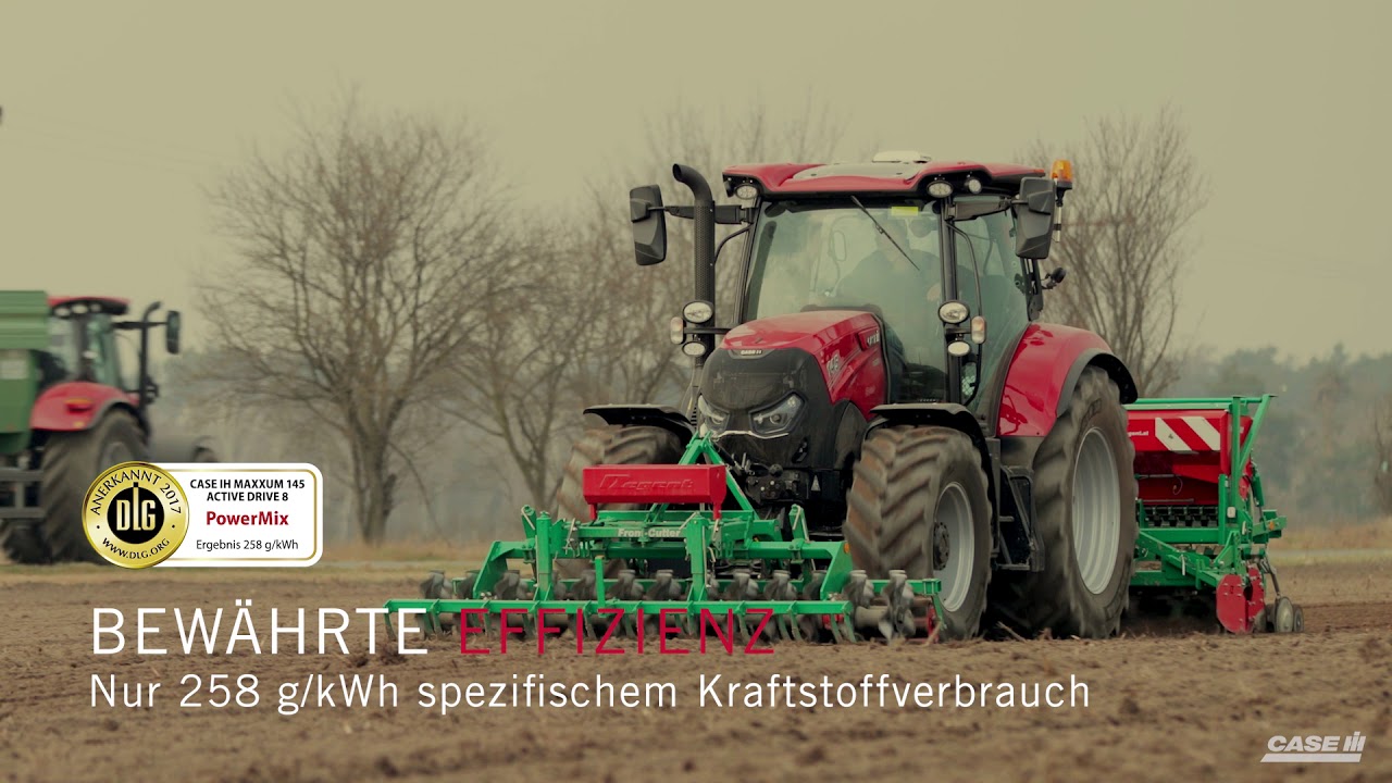 CASE IH Maxxum Multicontroller Schlepper HD deutsch - Der sparsamste Schlepper