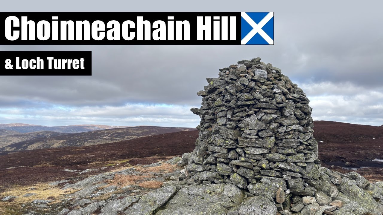 Scottish Hillwalking: Choinneachain Hill & Around Loch Turret, near Crieff, Scotland 🏴󠁧󠁢󠁳󠁣󠁴󠁿