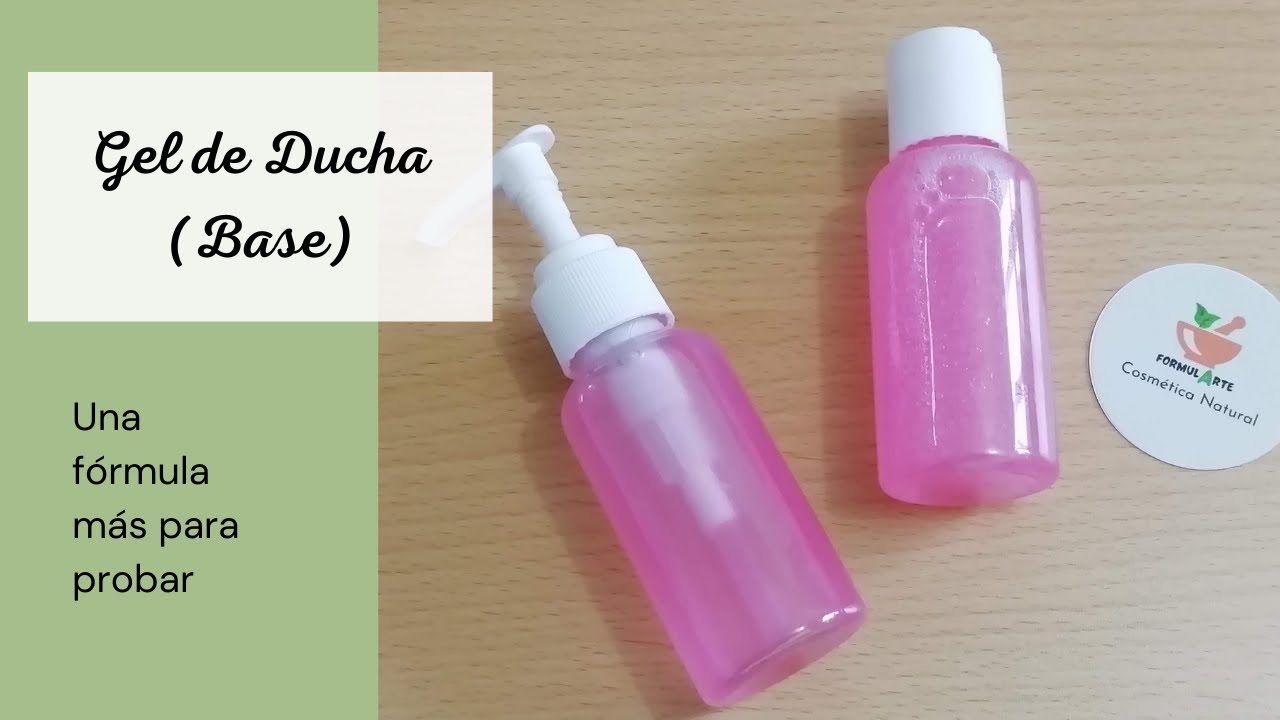 Gel de Ducha I Base para muchas fórmulas más !