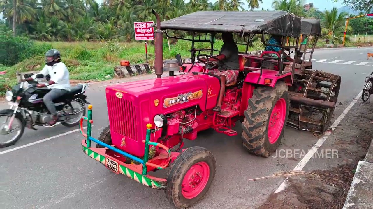 Mahindra 575di cage wheel tractor shifting another Mahindra 575 Di tractor/@Mohantractorslife