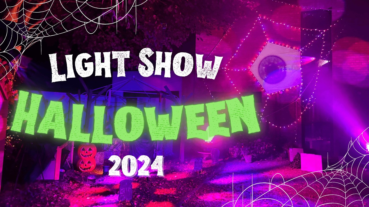 Halloween 2024 | Spectacle son, lumière, vidéo-mapping (Daslight 5) 🎃