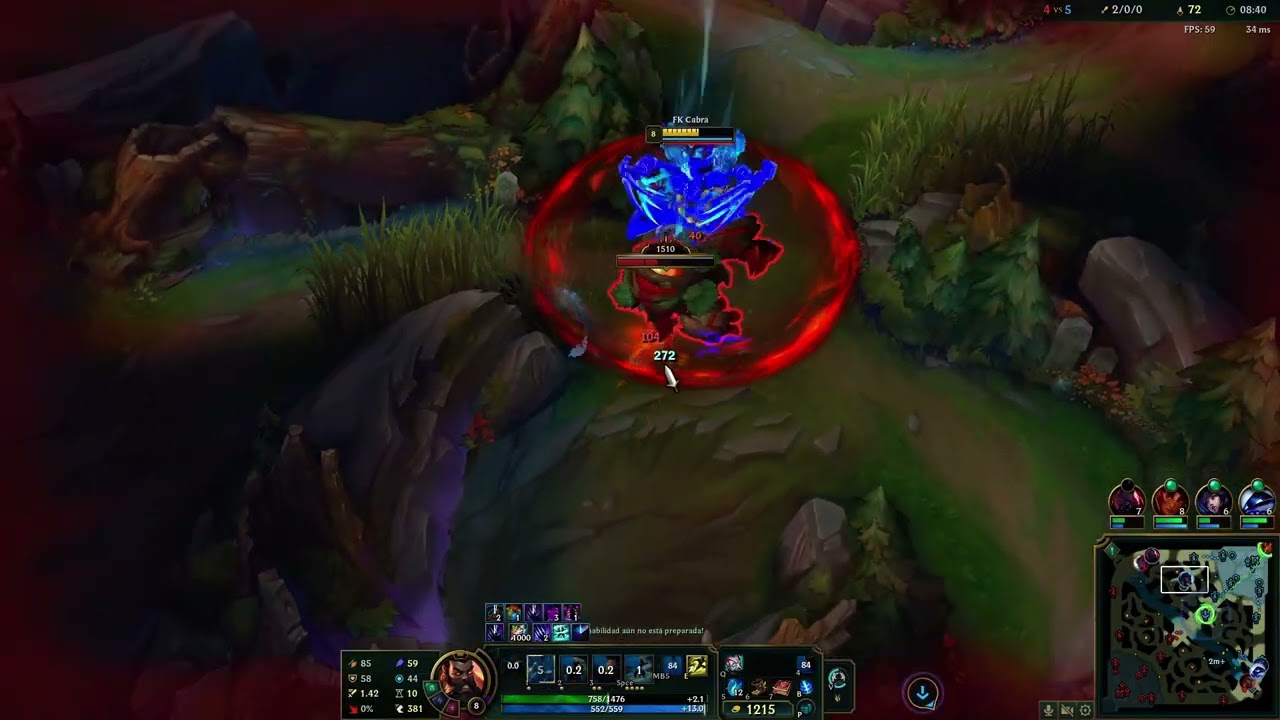 S16 | FlexQ | Udyr Jungla | Derrota | 14/7/15 | Platino I | 20260122