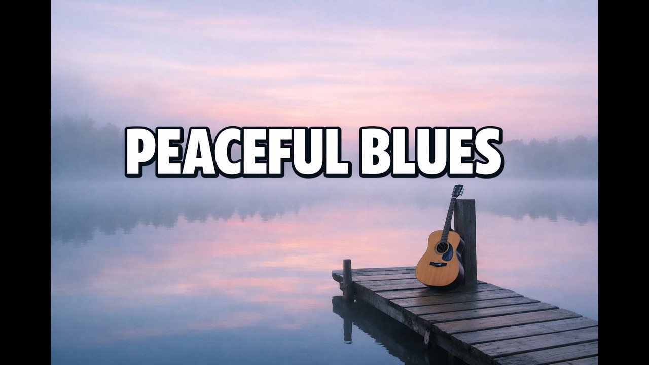 Relaxing PEACEFUL BLUES 🎸 Calming Acoustic Guitar Music for Stress Relief