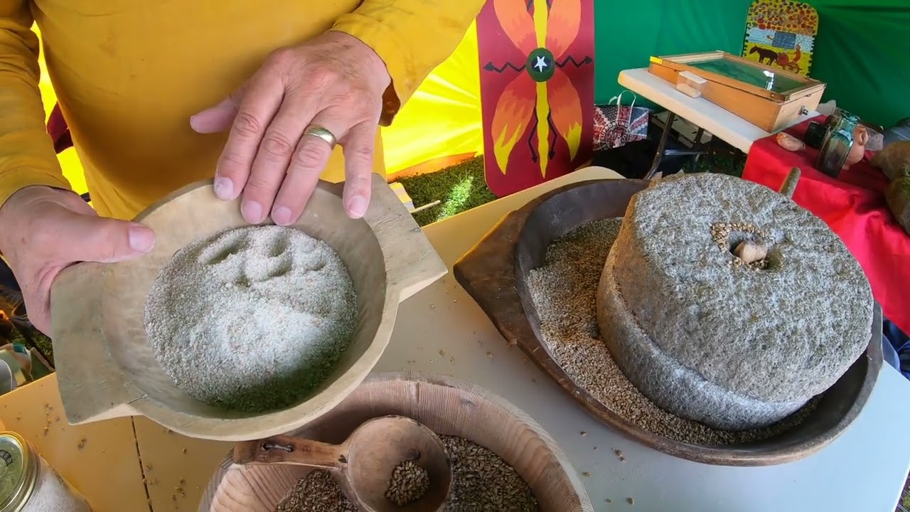 Making Bread - The Roman Way.