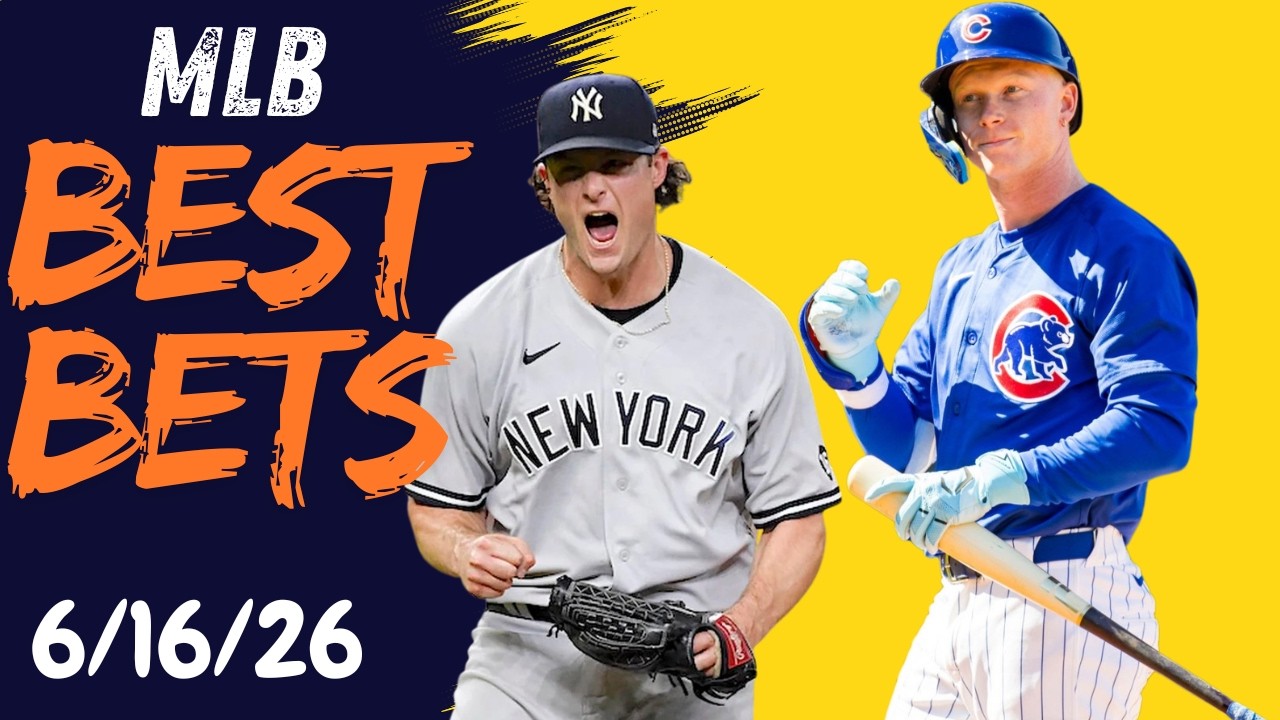 MLB BETS 6/16/26 Player Props,Parlays & Home Run Pick's