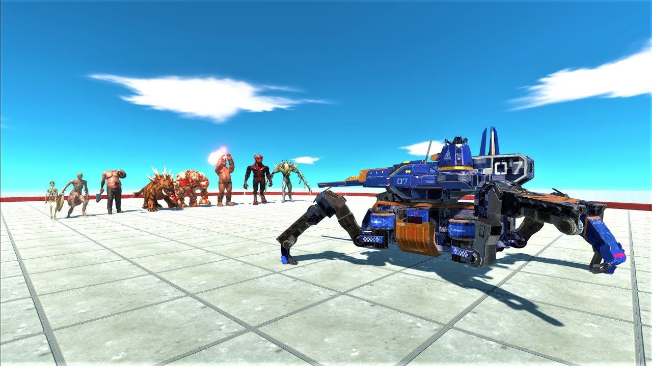 S.P.I.D.E.R VS FACTIONS Animal Revolt Battle Simulator