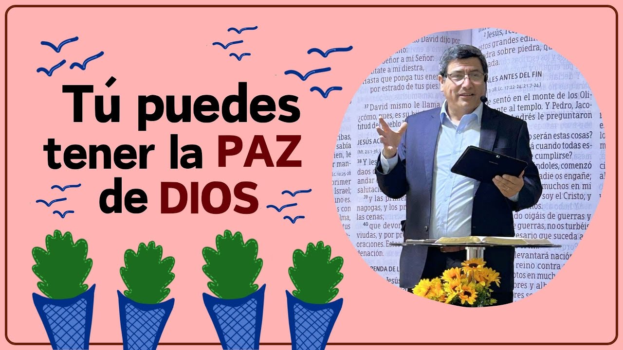 Tú puedes tener la paz de Dios | Isaías 26: 3-4 | Ps. Roiny Chumpitaz