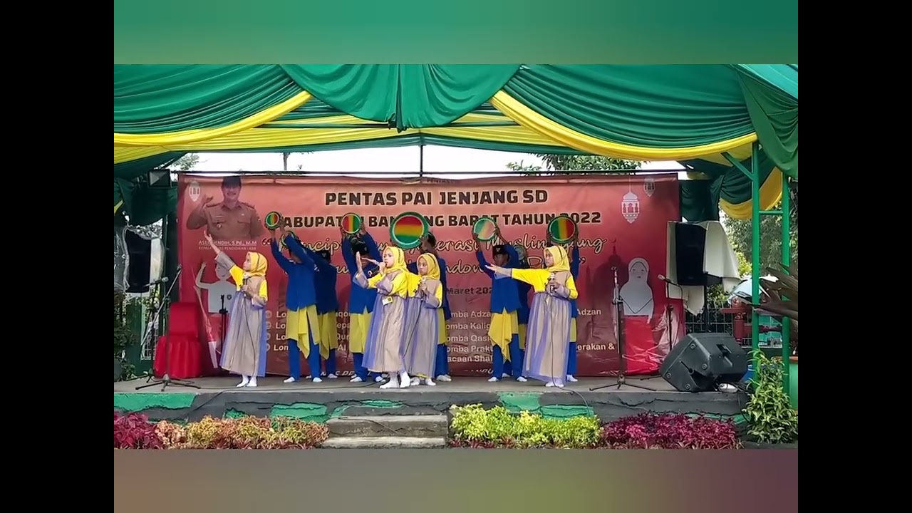 Lomba Qasidah Tk. Kabupaten Bandung Barat Utusan Kecamatan Cipongkor  SDN Pasirtarasi